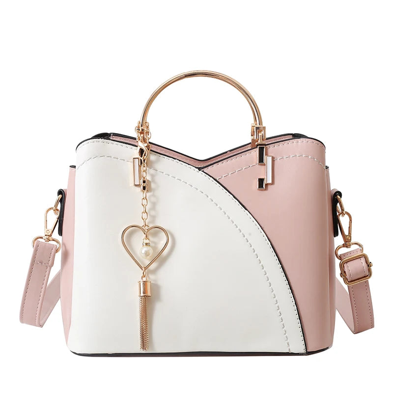 Bolsa Feminina Elegante com Franjas e Bolsos Internos – Uso Diário