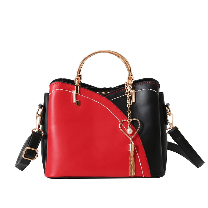Bolsa Feminina Elegante com Franjas e Bolsos Internos – Uso Diário