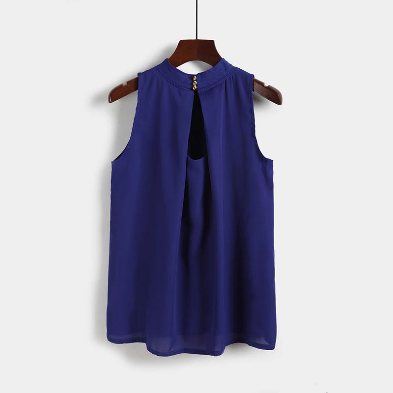 Blusa Feminina Premium em Chiffon — Elegância Leve e Sofisticada