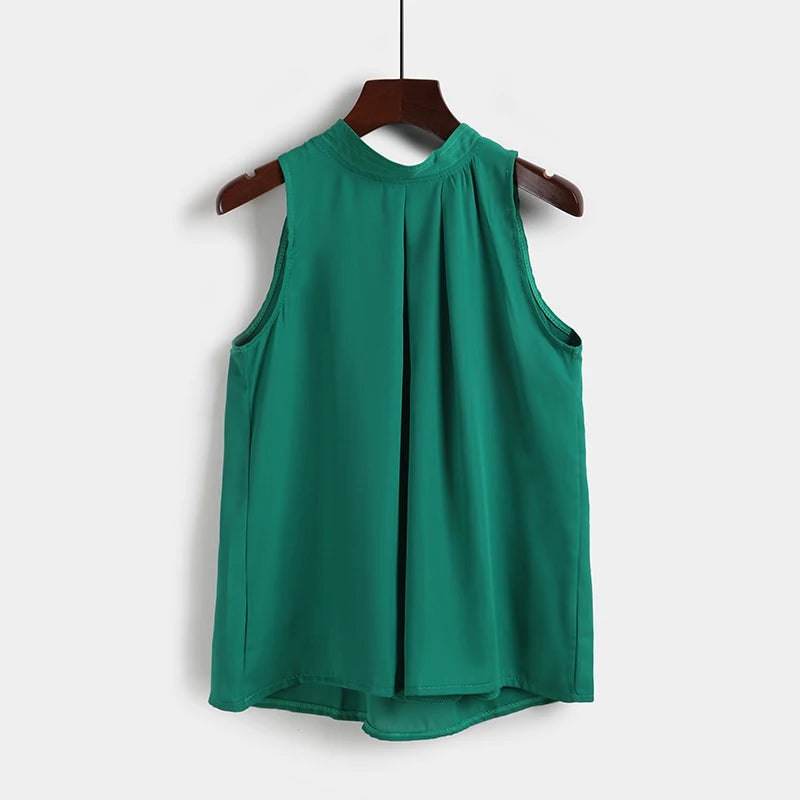 Blusa Feminina Premium em Chiffon — Elegância Leve e Sofisticada