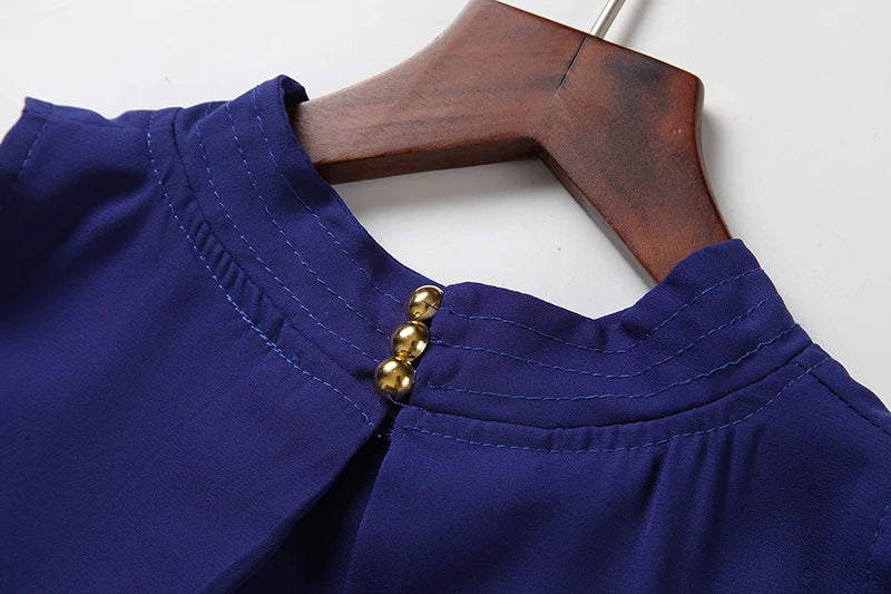 Blusa Feminina Premium em Chiffon — Elegância Leve e Sofisticada